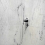 Interiors, bathroom wall cladding and floor paving in Calacatta marble and slate, MARMIMAR