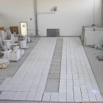 Ministry of Railways Project, Turkmenistan, marble used for wall cladding