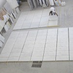 LG Company Faculty of Technology Project wall cladding in Bianco Carrara